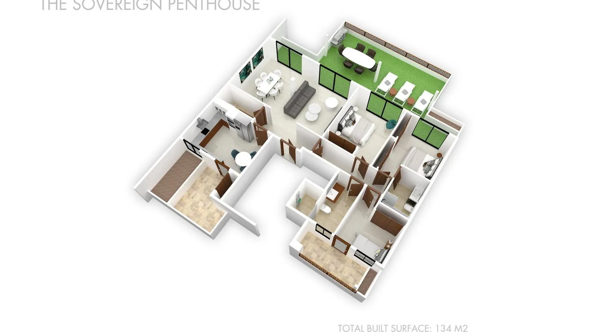 Vacation Marbella I The Sovereign Penthouse, Large Communal Pool, 24H Security, 5Min To Puerto Banus Spain